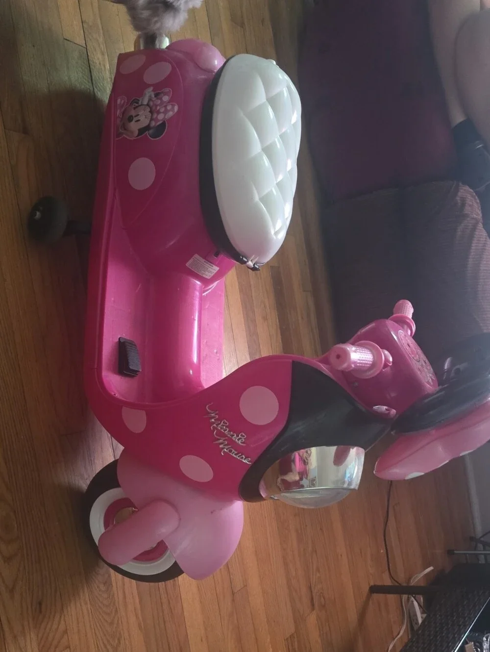 Pink Ride-On Scooter for Kids - Licensed Character